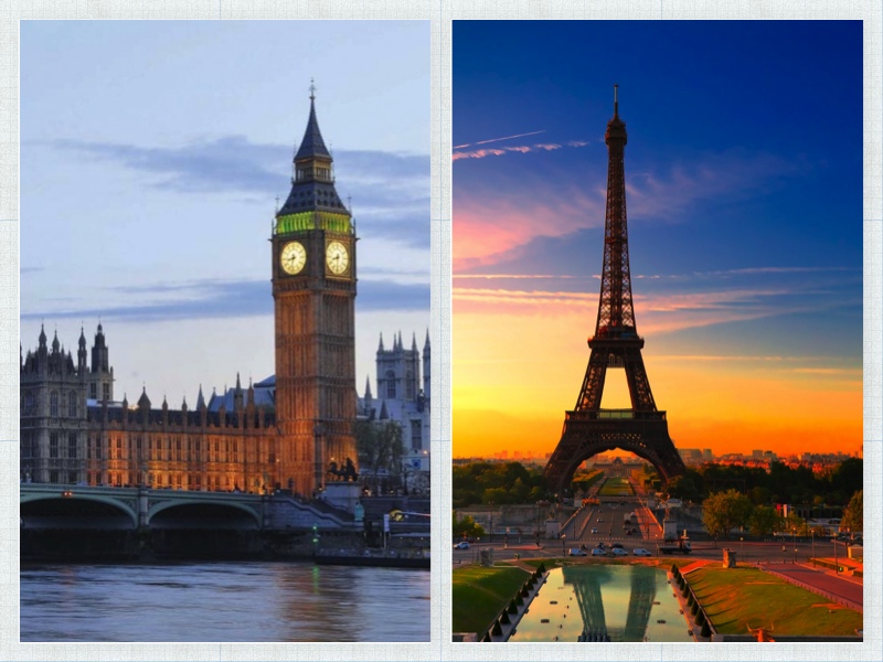 7th June: £1 London-Paris!